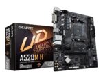 Gigabyte | A520M H 1.0 | Processor family AMD | Processor socket AM4 | DDR4 DIMM | Memory slots 2 | Chipset AMD A | Micro ATX - Image 9
