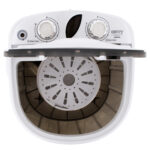 Camry | Mini washing machine | CR 8054 | Top loading | Washing capacity 3 kg | Depth 37 cm | Width 36 cm | White/Gray - Image 7