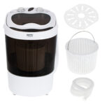 Camry | Mini washing machine | CR 8054 | Top loading | Washing capacity 3 kg | Depth 37 cm | Width 36 cm | White/Gray - Image 9