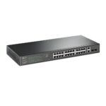 TP-LINK | Komutators | TL-SG1428PE | Tīmeklī pārvaldīts | Montējams plauktā | SFP portu skaits: 2 | PoE+ portu skaits: 24 | Barošanas bloka tips: 100–240 V maiņstrāva, 50–60 Hz spriegums