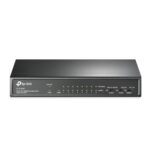 TP-LINK | Switch | TL-SF1009P | Unmanaged | Desktop | 10/100 Mbps (RJ-45) ports quantity 9 | PoE+ ports quantity 8 | Power supply type External - Image 3