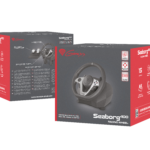 Genesis | Driving Wheel | Seaborg 400 | Silver/Black | Game racing wheel