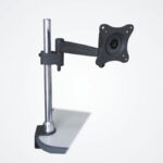 Sunne | Desk Mount | Turn, Tilt | Black/Silver