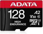ADATA | AUSDX128GUI3V30SHA2-RA1 Memory Card | 128 GB | MicroSDXC | Flash memory class 10 | Adapter - Image 2