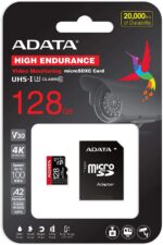 ADATA | AUSDX128GUI3V30SHA2-RA1 Memory Card | 128 GB | MicroSDXC | Flash memory class 10 | Adapter - Image 4