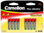 Camelion | AAA/LR03 | Plus sārmainās baterijas | 8 gab.