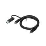 Lenovo | 1 m, hibrīdais USB-C ar USB-A kabelis