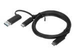 Lenovo | 1 m, hibrīdais USB-C ar USB-A kabelis - Image 2