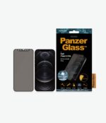 PanzerGlass | Apple | For iPhone 12/12 Pro | Glass | Black | Case Friendly | Privacy glass - Image 2