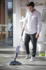 Bissell | Mop | SpinWave | Cordless operating | Electric | Washing function | 18 V | Operating time (max) 20 min | Blue/Titanium