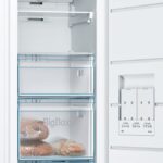 Bosch | Freezer | GSN29VWEP | Energy efficiency class E | Upright | Free standing | Height 161 cm | Total net capacity 200 L | No Frost system | Display | White