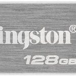 Kingston | USB zibatmiņa | DataTraveler Kyson | 128 GB | USB 3.2 Gen 1 | Melna/Pelēka