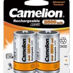 Camelion | D/HR20 | 2500 mAh | Rechargeable Batteries Ni-MH | 2 pc(s)