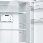 Bosch | Холодильник серии 2 | KGN33NWEB | Класс энергоэффективности E | Отдельностоящий | Комбинированный | Высота 176 см | Система No Frost | Полезный объем холодильной камеры 193 л | Полезный объем морозильной камеры 89 л | Уровень шума 42 дБ | Белый