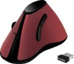 Logilink | Ergonomic Vertical Mouse | ID0159 | Optical | Wireless | Red - Image 4