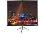 Elite Screens | Tripod Series | T119UWS1 | Diagonal 119  | 1:1 | Viewable screen width (W) 213 cm | Black