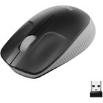 Logitech | Full size Mouse | M190 | Wireless | USB | Mid Grey - Image 4
