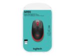 Logitech | Full size Mouse | M190 | Wireless | USB | Red - Image 3