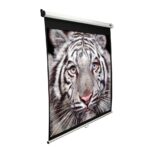 Elite Screens | M85XWS1 | Diagonal 215 cm | 1:1 | Viewable screen width (W) 152.4 cm | White - Image 4