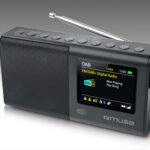 Muse | Portable Radio | M-117 DB | AUX in | Black | Portable | FM, DAB/DAB+