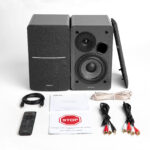 Edifier | Bluetooth grāmatu plauktu skaļruņi ar barošanu | R1280DBS | Bluetooth | Bezvadu savienojums - Image 6