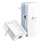 TP-LINK | Gigabit Powerline Kit | TL-WPA7517 | 10/100/1000 Mbit/s | Ethernet LAN (RJ-45) ports 1+1 | 802.11ac | 2GHz/5GHz | Wi-Fi data rate (max) 300+433 Mbit/s