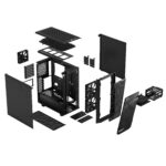 Fractal Design | Meshify 2 Compact Dark Tempered Glass | Black | ATX - Image 10