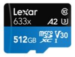 Lexar | Высокопроизводительная память 633x | UHS-I | 512 ГБ | MicroSDXC | Флэш-память класса 10 — изображение 2