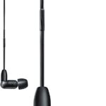 Shure 1BA austiņas, melnas, ar korpusu | Shure