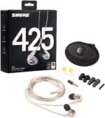 Shure SE425 austiņas, caurspīdīgas | Shure - Image 2