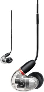 Shure 3BA Earphone, Clear,W/MODEL:RMCE-UNI | Shure