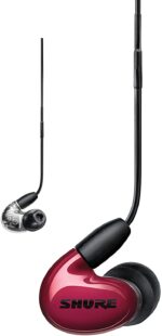Shure 3BA austiņas, sarkanas, AR MODELI: RMCE-UNI | Shure