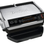 TEFAL | OptiGrill Initial | GC706D | Contact grill | 2000 W | Black/Stainless steel