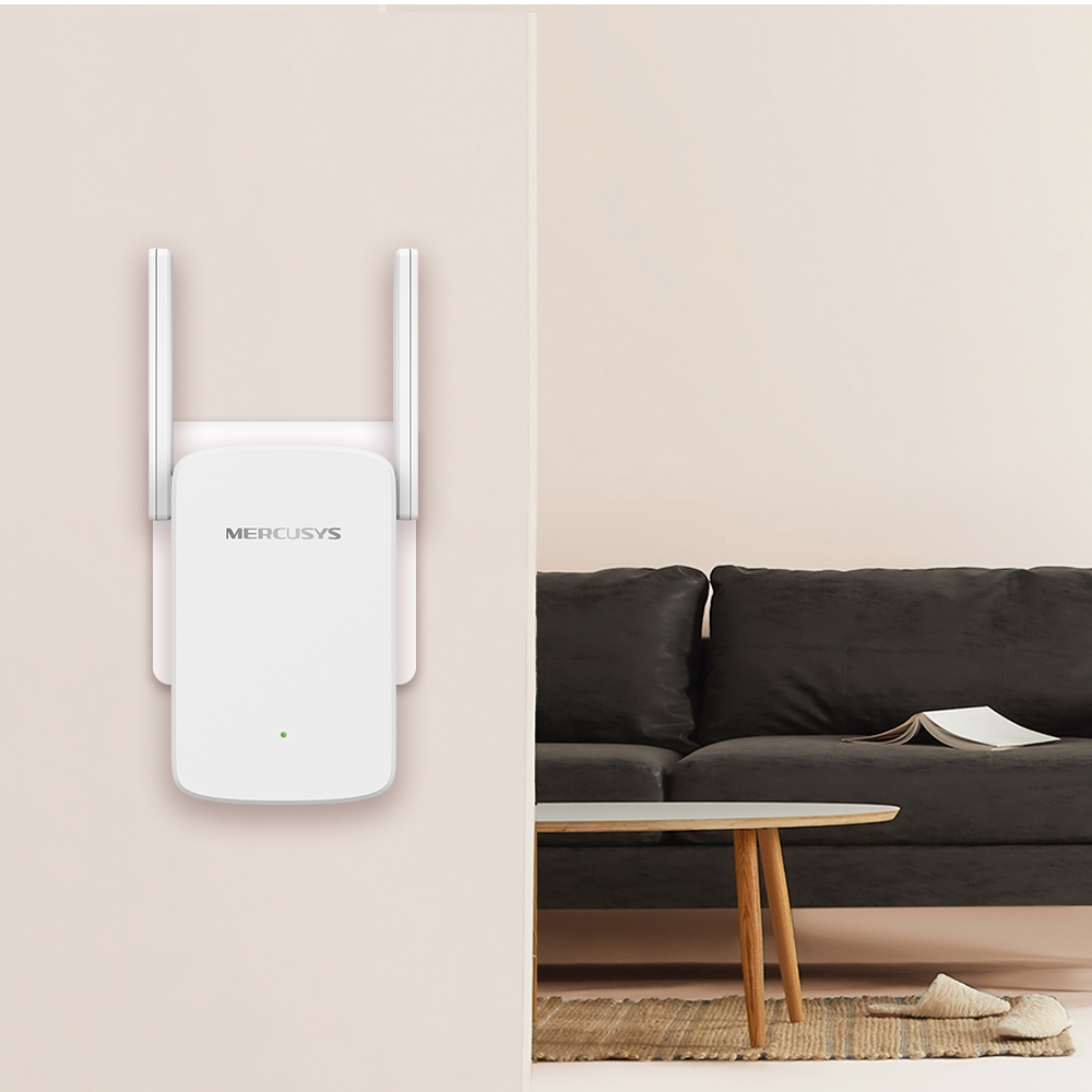oriģināls-25170.jpg Mercusys | AC1200 Wi-Fi diapazona paplašinātājs | ME30 | 802.11ac | 2GHz/5GHz | 867+300 Mbit/s | 10/100 Mbit/s | Ethernet LAN (RJ-45) pieslēgvietas 1 | MU-MiMO Nē | nav PoE | Antenas tips 2xārējās - Image 1