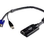 Aten | USB VGA KVM Adapter with Composite Video Support | KA7170 | 1 x RJ-45 Female, 1 x USB Type A Male, 1 x HDB-15 Male