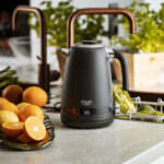 Adler | Kettle | AD 1295b | Electric | 2200 W | 1.7 L | Stainless steel | 360° rotational base | Black