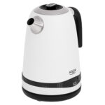 Adler | Tējkanna | AD 1295 W | Elektriskā | 2200 W | 1,7 L | Nerūsējošā tērauda | 360° rotējoša pamatne | Balta - Image 5