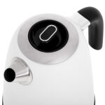 Adler | Tējkanna | AD 1295 W | Elektriskā | 2200 W | 1,7 L | Nerūsējošā tērauda | 360° rotējoša pamatne | Balta - Image 6
