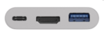 Goobay | USB-C to HDMI/USB-C/USB-A 3.0 Multiport Adapter | White - Image 2