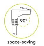 Goobay | Patch Cable | 51517 | RJ-45 | RJ-45 90° - Image 2