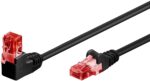 Goobay | Patch kabelis | 51516 | RJ-45 90° | RJ-45 - Image 2