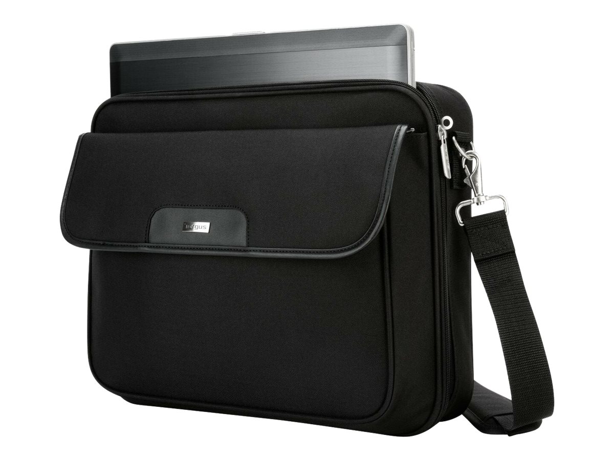 original-2584.jpg Targus | CN01 | Notepac Clamshell Case | Black | 15.6-16 | Shoulder strap - Image 1