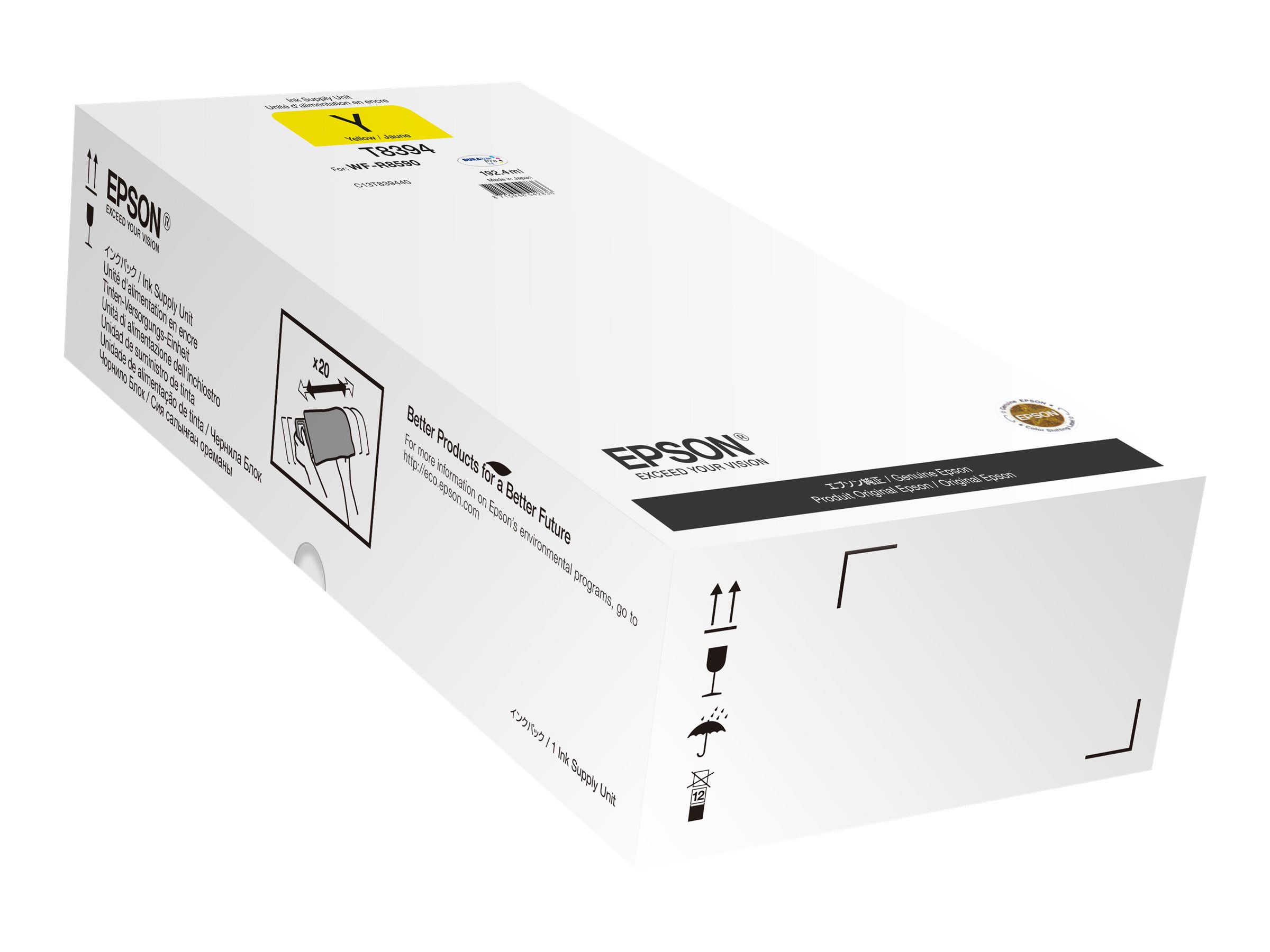 original-26028.jpg Epson T83 | XL Ink Supply Unit | Yellow - Image 1
