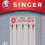 Singer | Universālā adata 80/12 5 gab. austajiem audumiem