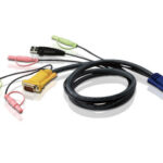 Aten | 3M USB KVM kabelis ar 3 vienā SPHD un audio | 2L-5303U