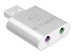 Raidsonic | ICY BOX IB-AC527 | USB to microphone and headphone adapter - Image 4