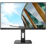 AOC | LED monitors | Q27P2Q | 27 | IPS | QHD | 16:9 | 75 Hz | 4 ms | 2560 x 1440 | 300 cd/m² | Austiņu izeja (3,5 mm) | HDMI pieslēgvietu skaits: 1 | Melns | Garantija 36 mēneši
