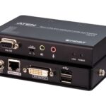 Aten | CE611 Мини-удлинитель KVM USB DVI HDBaseT, 1920 x 1200@100 м