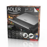 Adler | Электрический гриль XL | AD 3051 | Настольный | 2800 Вт | Черный/Нержавеющая сталь — изображение 12