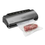 Caso | Vacuum sealer | VC 10 PlusEdition | Power 110 W | Temperature control | Black/Silver - Image 2